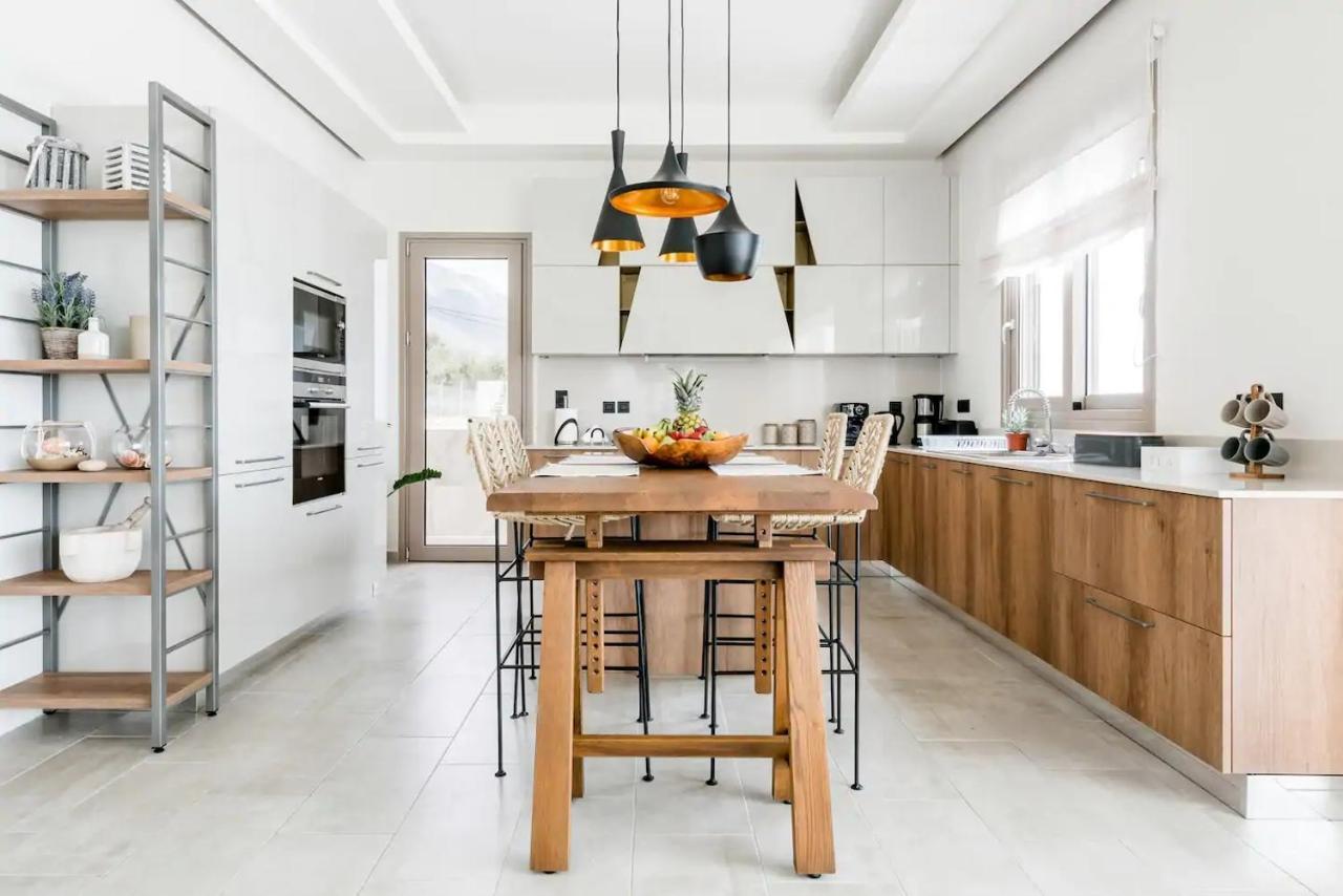 Etherealvilla-Family Villa With Pool Lourdata  Bagian luar foto